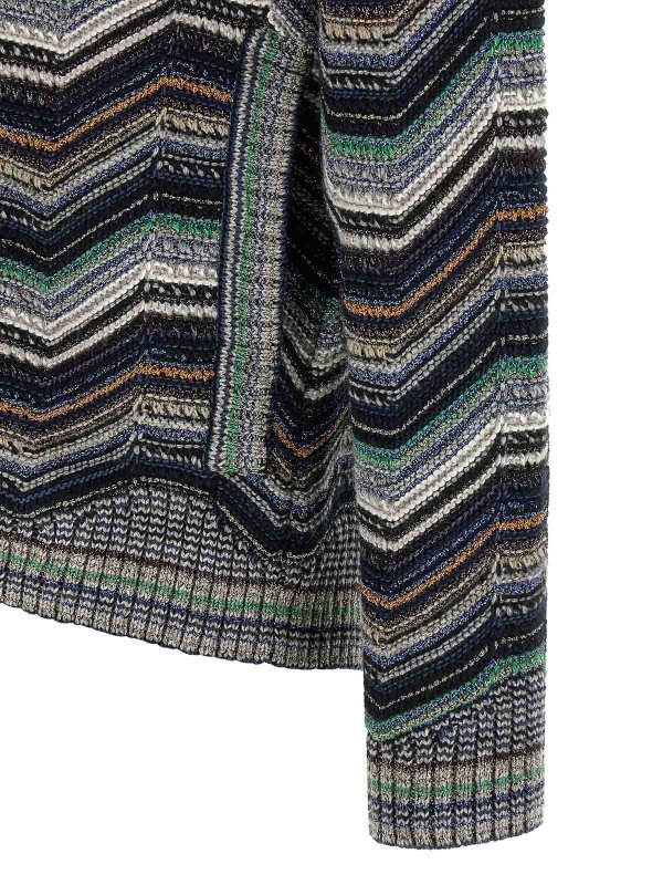 Zigzag cardigan shop online: MISSONI