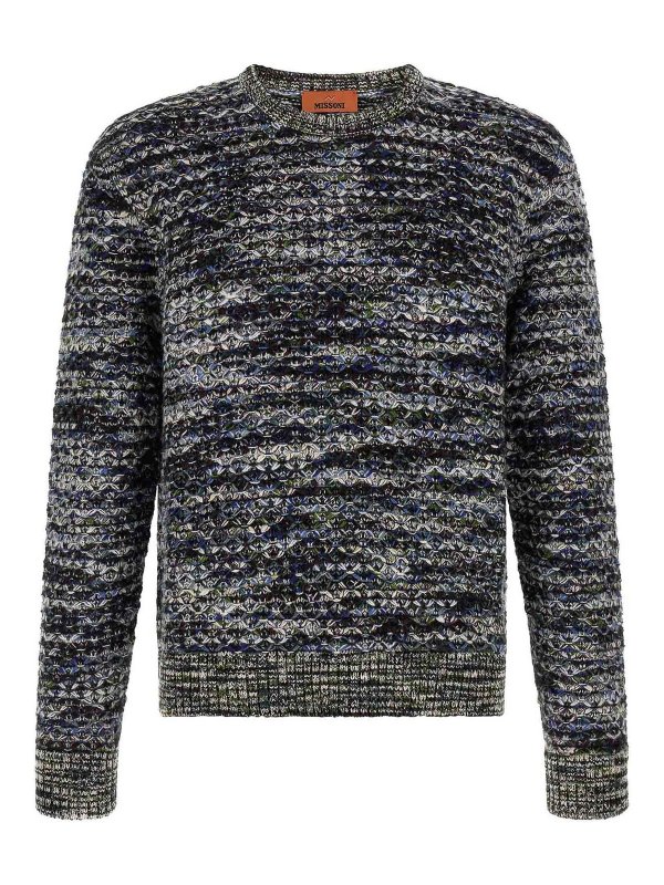 MISSONI: Pull col rond - Pull Col Rond - Multicolore