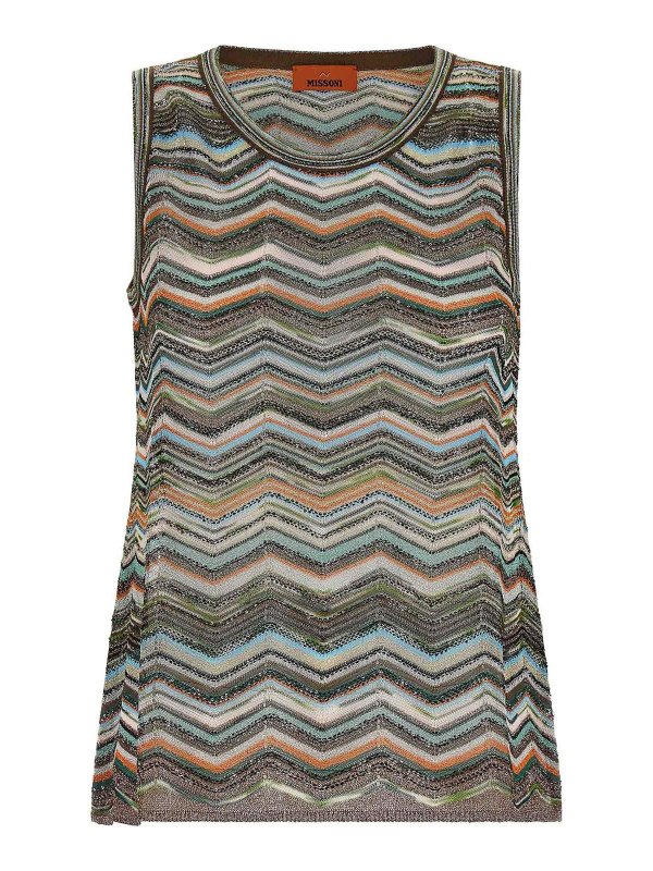 MISSONI: Tops y camisetas sin mangas - Top - Multicolor