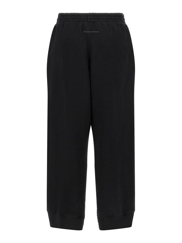 MM6 MAISON MARGIELA: スウェットパンツ online - トラックスーツ ボトムス - 黒