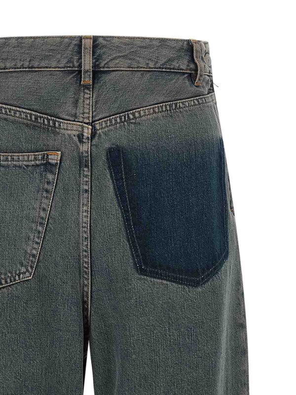 The Best Shops MM6 MAISON MARGIELA: ストレートジーンズ - ストレートジーンズ - グレー
