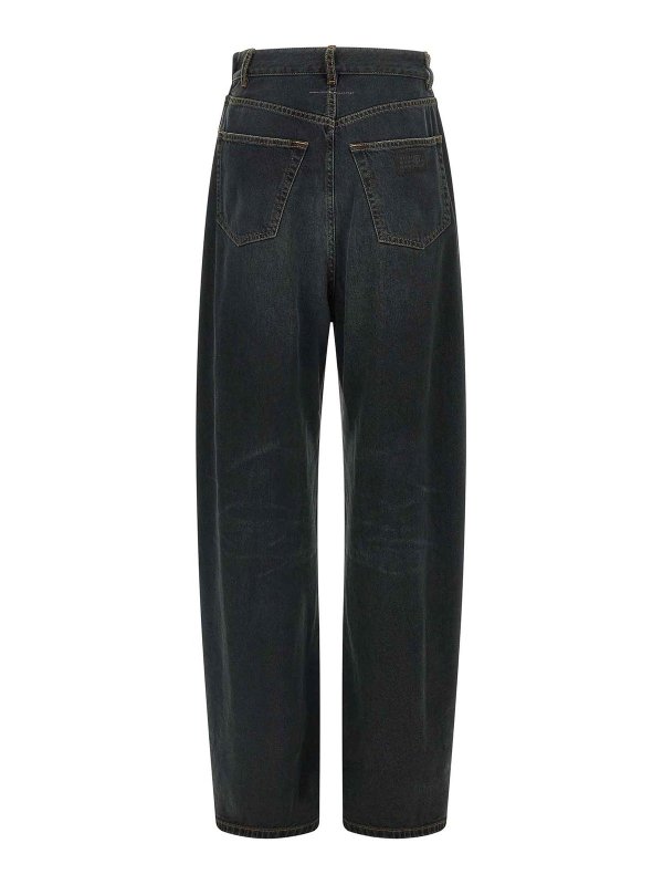 MM6 MAISON MARGIELA: ベルボトムジーンズ online - フレアジーンズ - ブルー