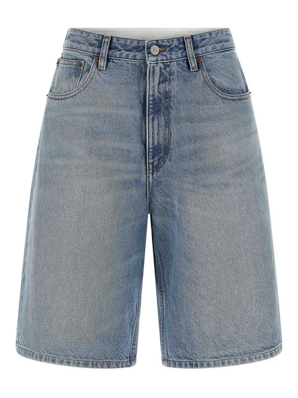 MM6 MAISON MARGIELA: Hosen Shorts - Shorts - Hellblau