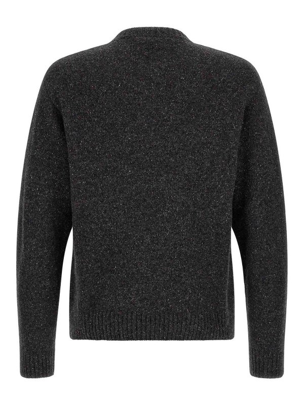 MOSCHINO: Pull col rond online - Pull Col Rond - Gris