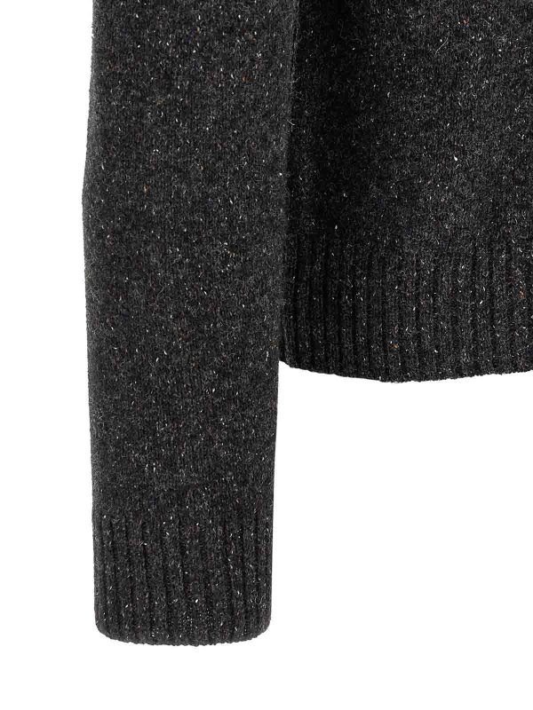 Pull Col Rond - Gris shop online: MOSCHINO