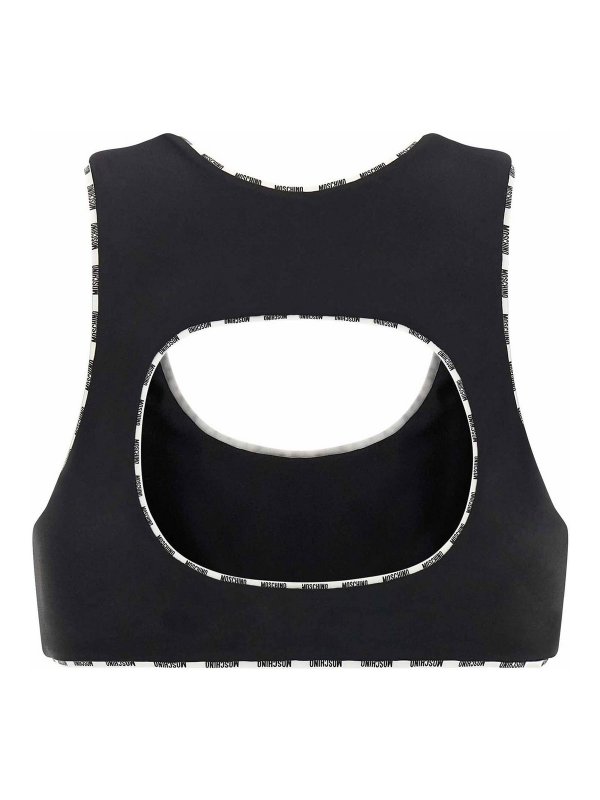 MOSCHINO: Tops y camisetas sin mangas online - Top - Blanco