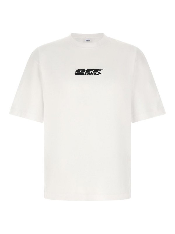 OFF-WHITE: Camisetas - Camiseta - Blanco