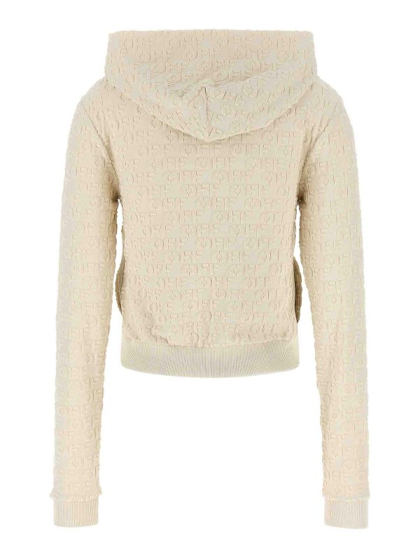 OFF-WHITE: Sweatshirts und Pullover online - Sweatshirt - Beige