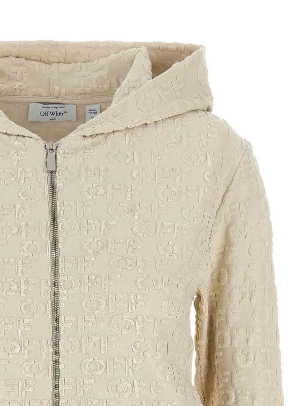 The Best Shops OFF-WHITE: Sweatshirts und Pullover - Sweatshirt - Beige