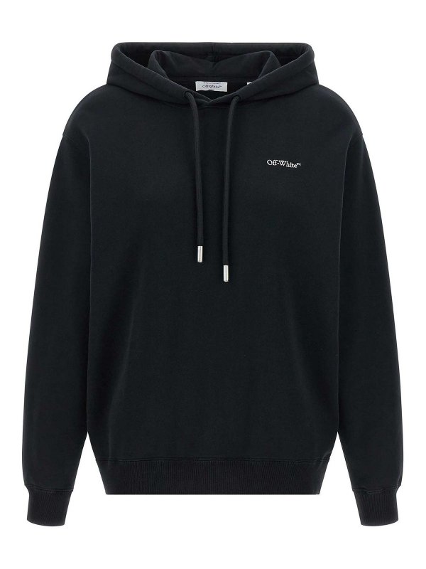 OFF-WHITE: スウェット＆セーター - スウェットシャツ/セーター - 黒