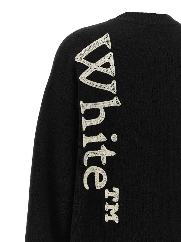 Pull Col Rond - Blanc shop online: OFF-WHITE