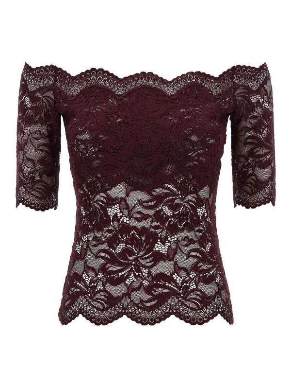 RABANNE: Tops & Tank tops - Lace top