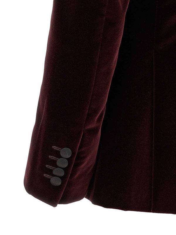 ブレザー - ダークレッド shop online: PAL ZILERI