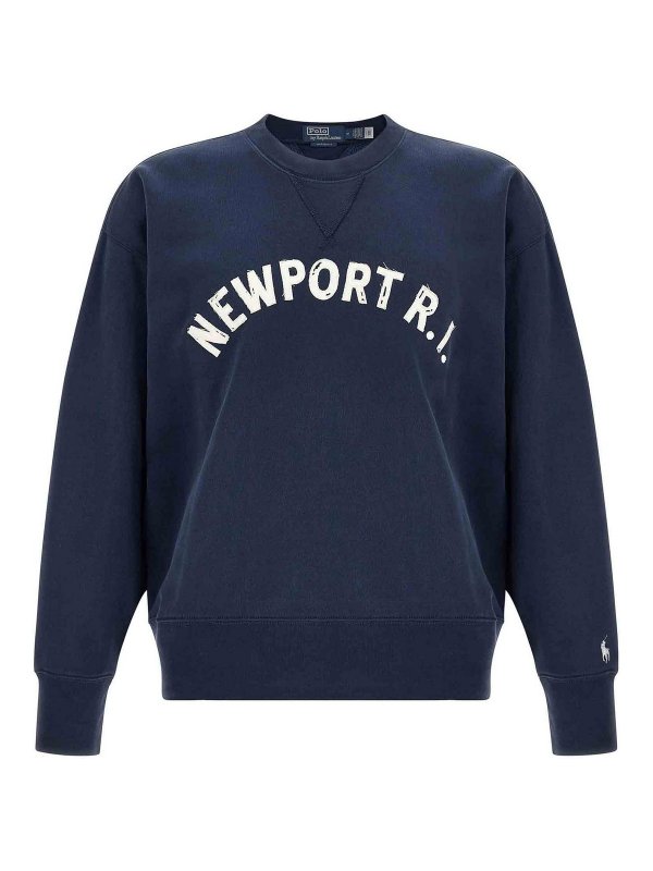 POLO RALPH LAUREN: スウェット＆セーター - スウェットシャツ/セーター - ブルー