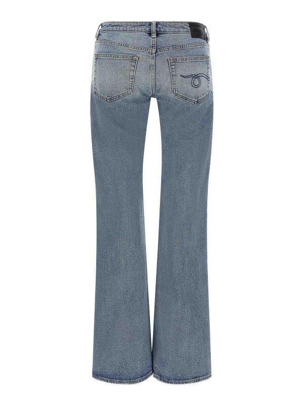 R13: flared jeans online - boy flare