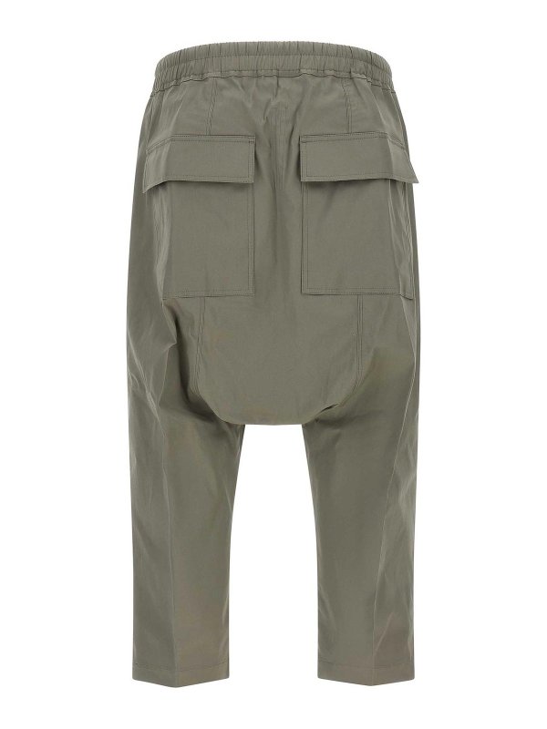 RICK OWENS: casual trousers online - drawstring cropped