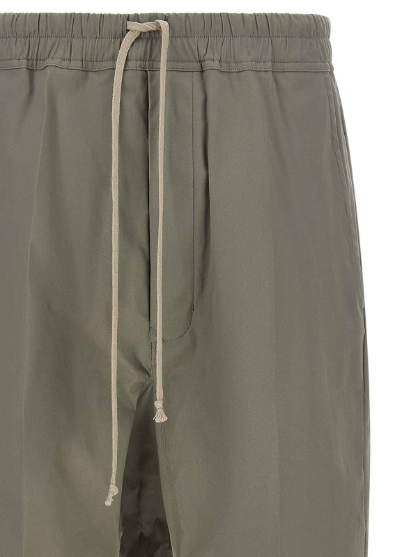 The Best Shops RICK OWENS: casual trousers - drawstring cropped