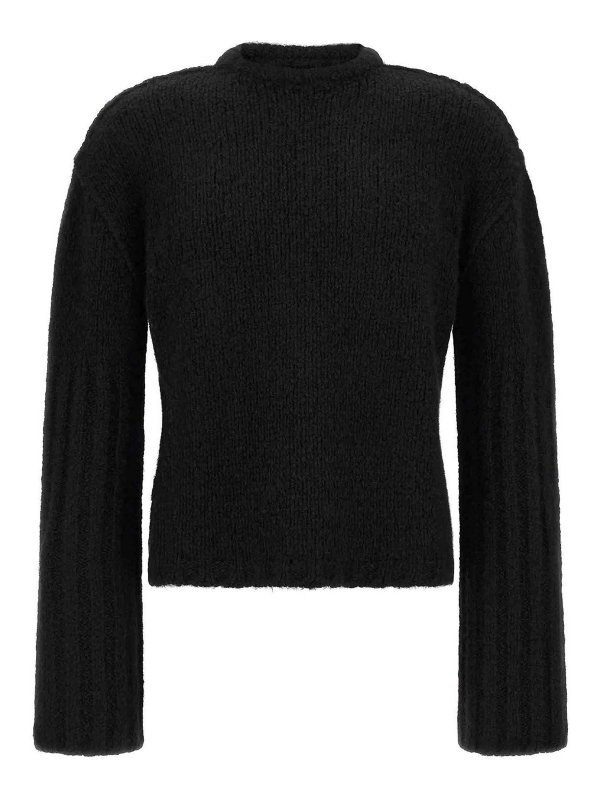 RICK OWENS: クルーネック - クルーネック - 黒