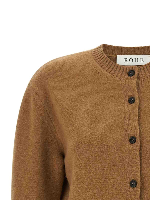 The Best Shops ROHE: カーディガン - カーディガン - ブラウン