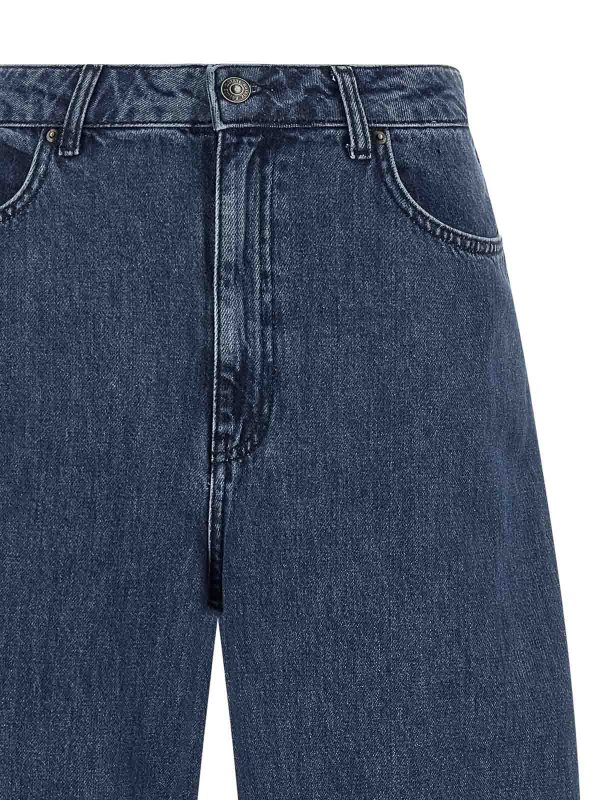 The Best Shops ROTATE Birger Christensen: ストレートジーンズ - ストレートジーンズ - ブルー