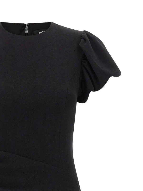 The Best Shops ROTATE Birger Christensen: ニーレングスドレス - 膝丈ドレス - 黒
