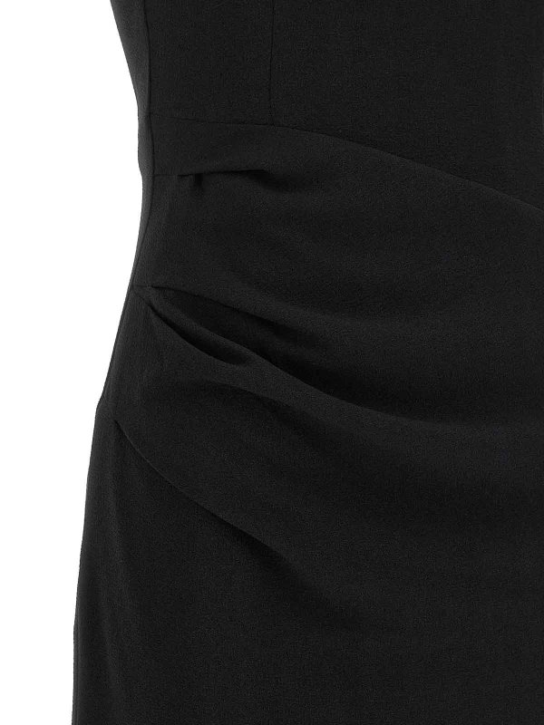 膝丈ドレス - 黒 shop online: ROTATE Birger Christensen