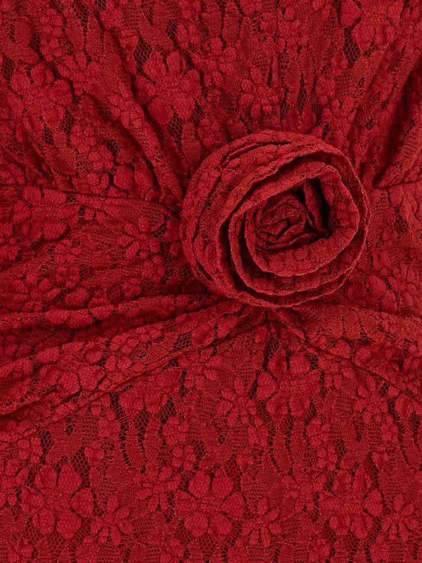 膝丈ドレス - 赤 shop online: ROTATE Birger Christensen