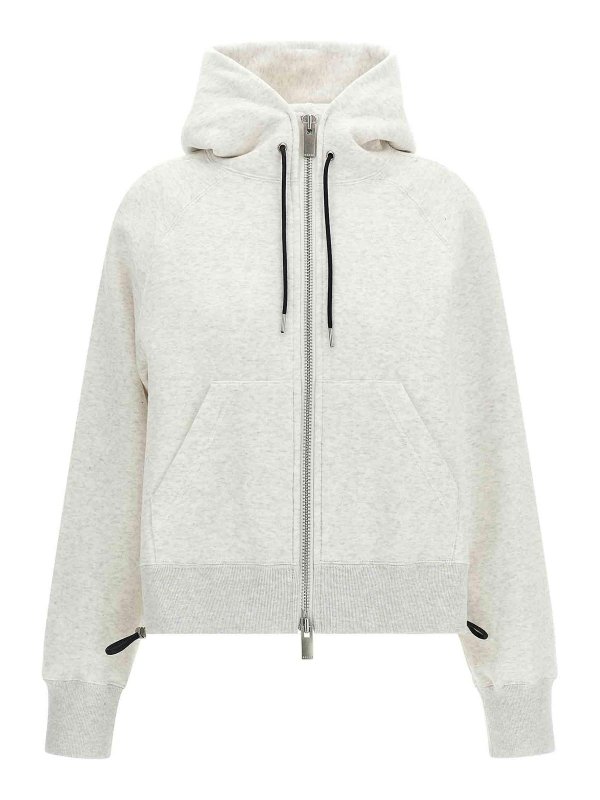 Sacai: Sudaderas y suéteres - Sudadera - Blanco
