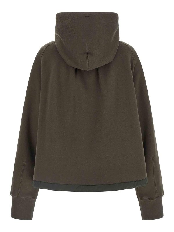 Sacai: Sudaderas y suéteres online - Sudadera - Verde