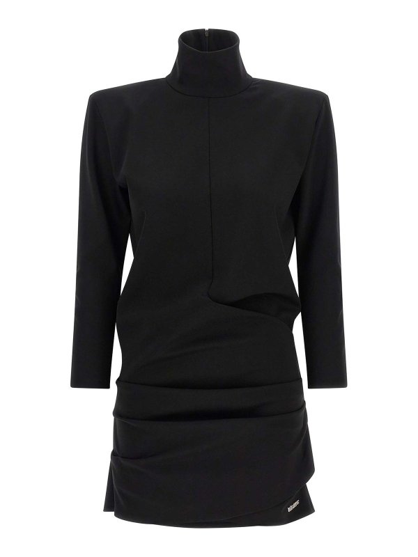 The Attico: Rollkragenpullover  und Polo-Ausschnitt - Rollkragenpullover - Schwarz