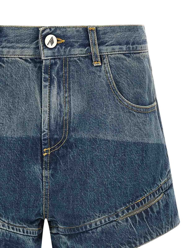 The Best Shops The Attico: トラウザーショーツ - ショートパンツ - ブルー