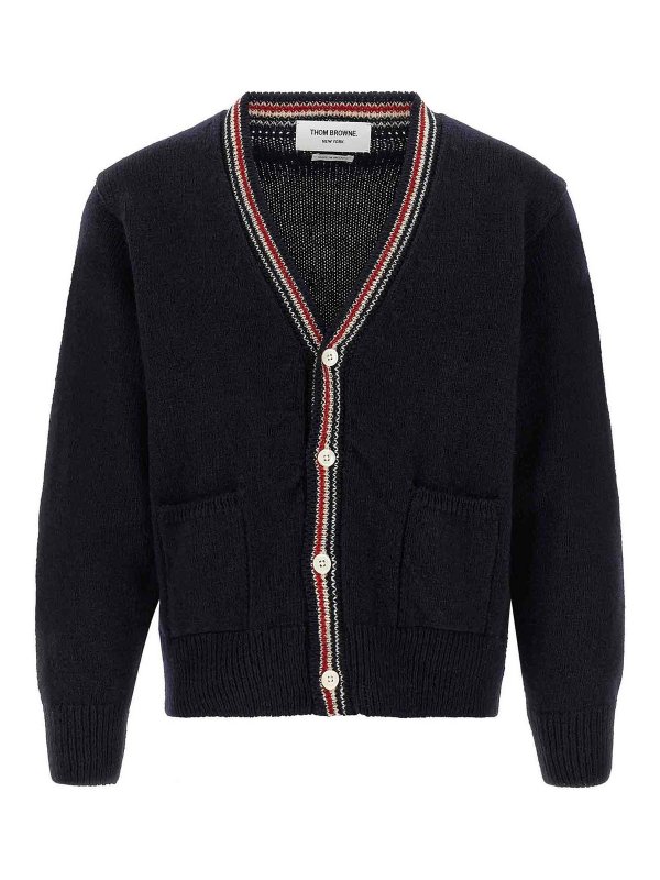 THOM BROWNE: cardigans - hector