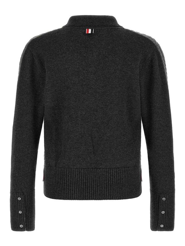 THOM BROWNE: Polos online - Polo - Gris