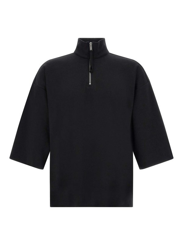 THOM KROM: Sudaderas y suéteres - Sudadera - Negro