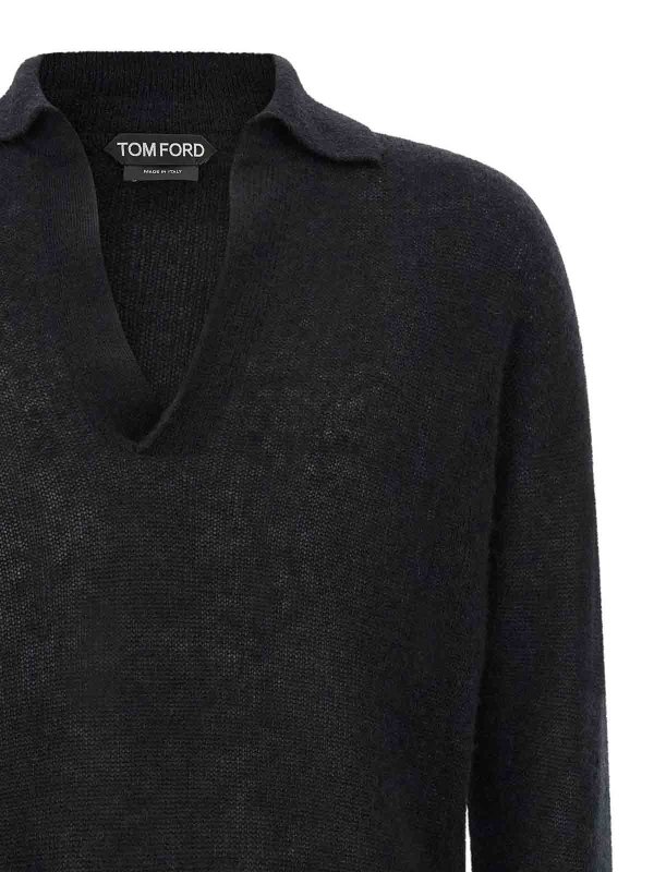 The Best Shops TOM FORD: ポロシャツ - ポロシャツ - 黒