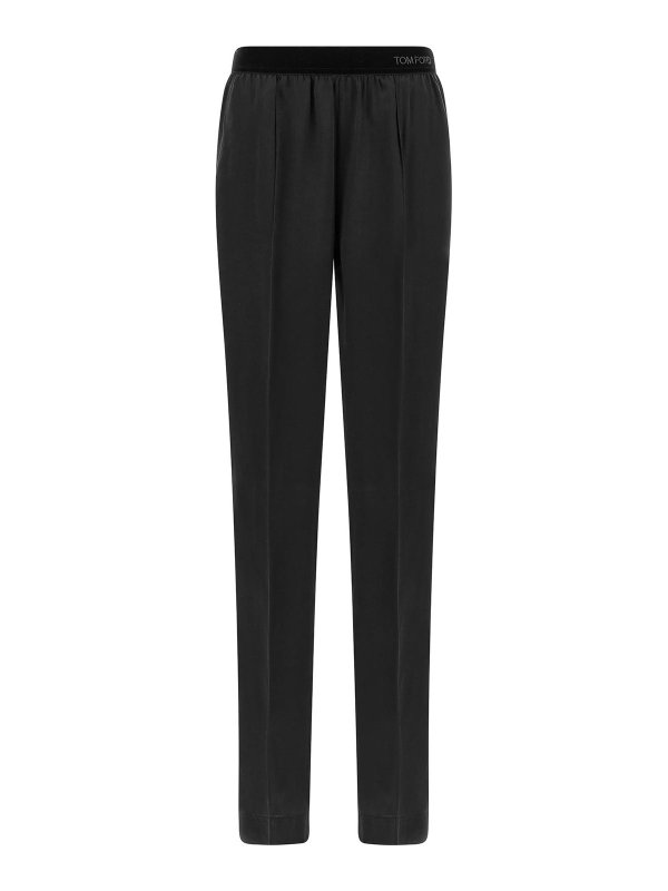 TOM FORD: pantaloni casual - Pantaloni di seta