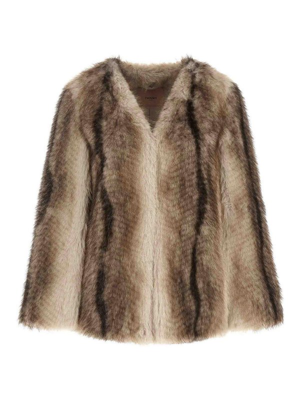 TWINSET: casual jackets - Cape jacket