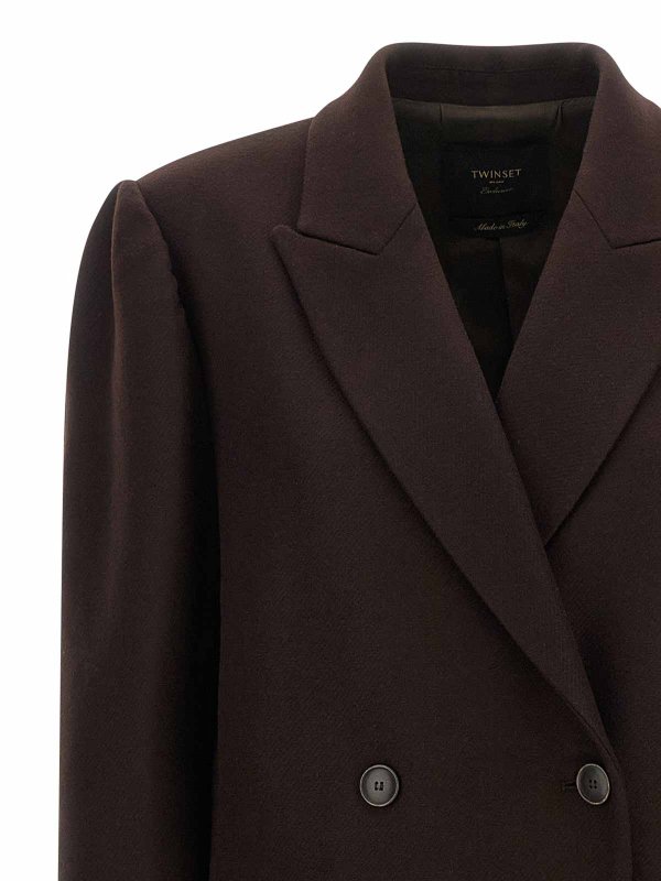 The Best Shops TWINSET: trench coats - Double-breasted coat