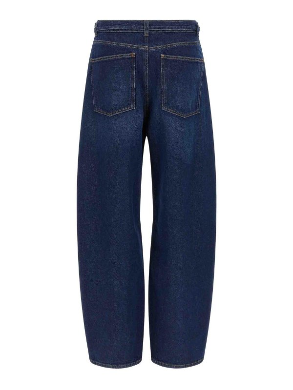 TWINSET: Jeans Rectos online - Vaqueros Rectos - Azul