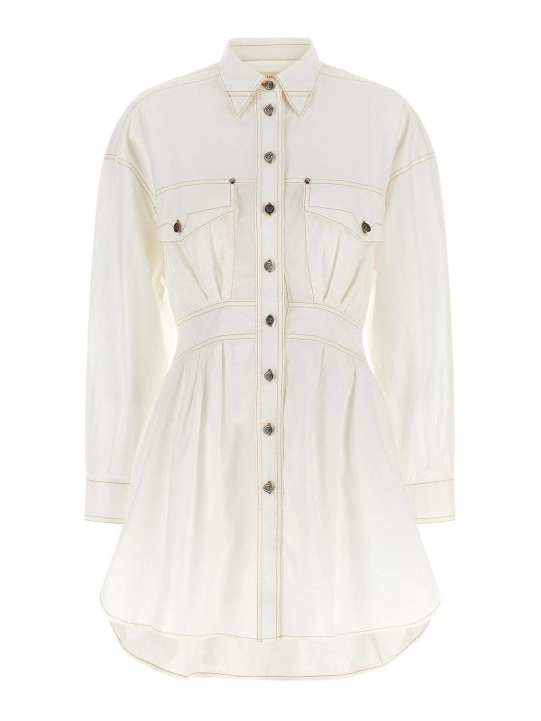 VERSACE: Vestidos media pierna - Vestido Midi - Blanco