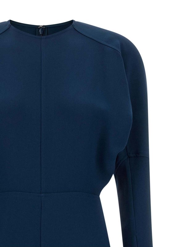 The Best Shops VICTORIA BECKHAM: ニーレングスドレス - 膝丈ドレス - ブルー