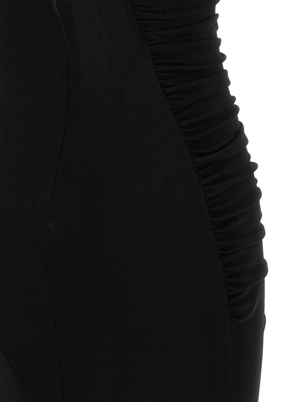 マキシドレス - 黒 shop online: VICTORIA BECKHAM