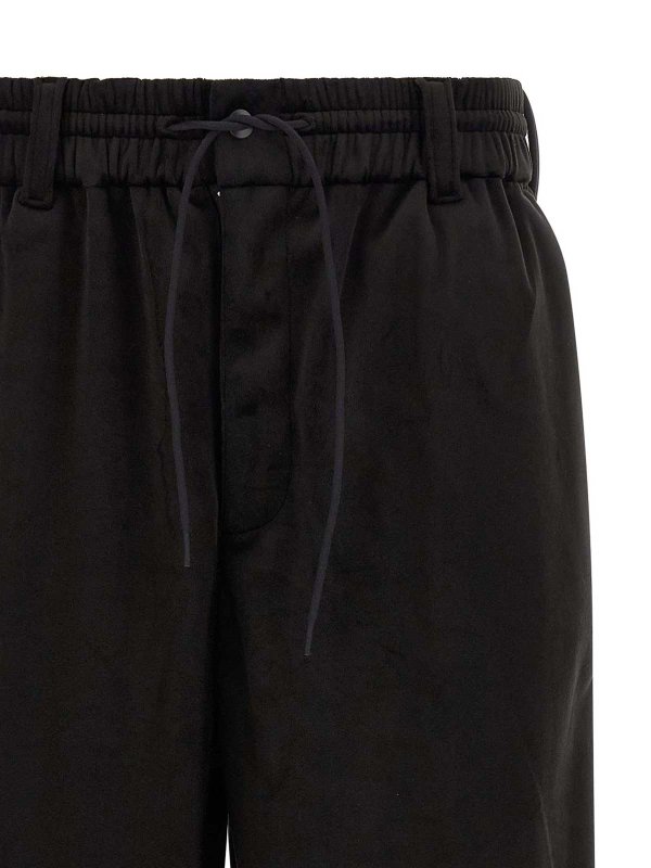 The Best Shops Y-3: tracksuit bottoms - Velvet effect joggers