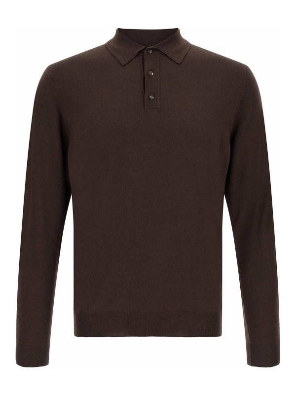 ZANONE: Polos  - Polo - Marron
