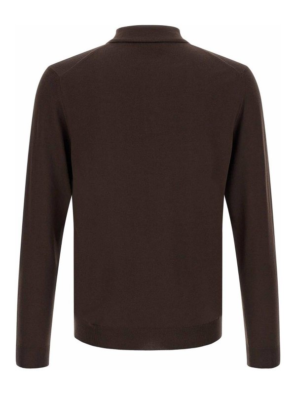 ZANONE: Polos  online - Polo - Marron