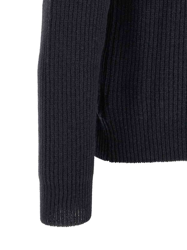 Rundhalspullover - Blau shop online: ZANONE