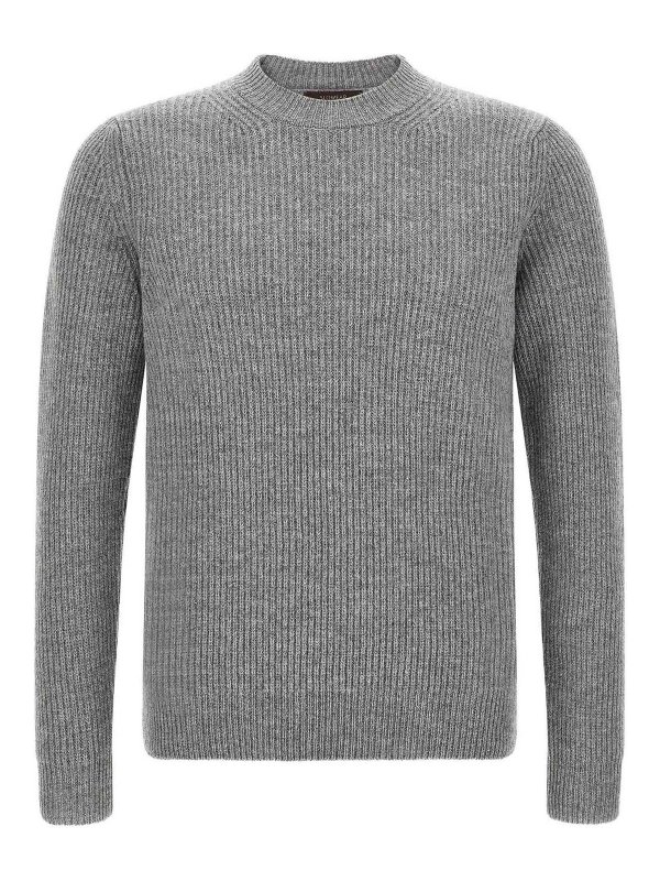 ZANONE: maglia collo rotondo - Maglia a coste