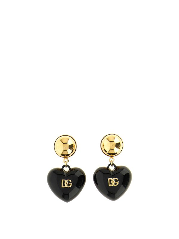 DOLCE & GABBANA: Pendientes - Pendientes - Negro