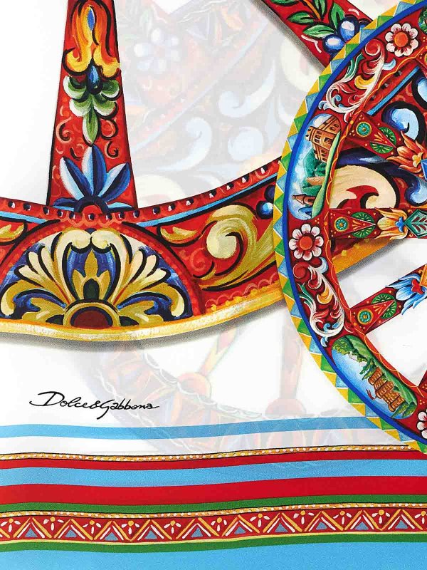 The Best Shops DOLCE & GABBANA: Bufandas y pañuelos - Bufanda - Multicolor