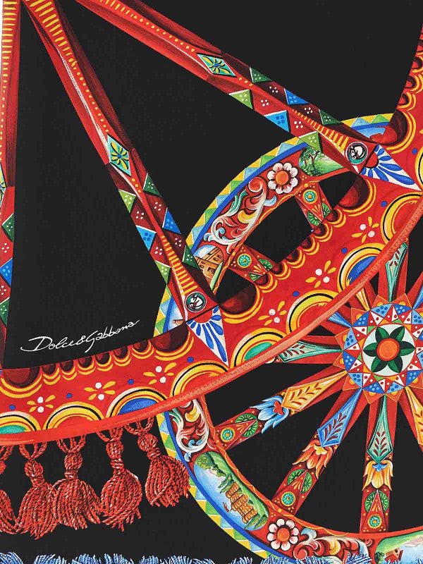 The Best Shops DOLCE & GABBANA: スカーフ - スカーフ - マルチカラー
